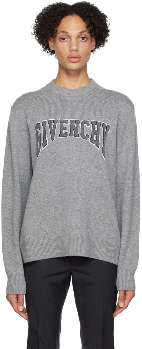 grey black givenchy sweater|givenchy sweater sale.